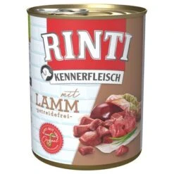 Rinti Kennerfleisch 6 X 800 G 28 Rinti Kennerfleisch 6 X 800 G -Suministros Para Mascotas 98721 pla bilder rinti kennerfleisch lamm 800g hs 01 8