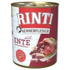 Rinti Kennerfleisch 6 X 800 G 17 Rinti Kennerfleisch 6 X 800 G -Suministros Para Mascotas 98723 pla bilder rinti kennerfleisch ente 800g hs 01 7