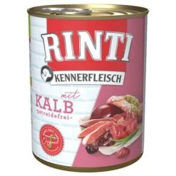Rinti Kennerfleisch 6 X 800 G 25 Rinti Kennerfleisch 6 X 800 G -Suministros Para Mascotas 98833 pla bilder rinti kennerfleisch kalb 800g hs 01 3