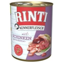 Rinti Kennerfleisch 6 X 800 G 21 Rinti Kennerfleisch 6 X 800 G -Suministros Para Mascotas 98834 pla bilder rinti kennerfleisch schinken 800g hs 01 1