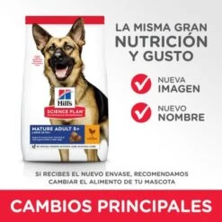 Hill's Science Plan Hill's Mature Adult 6+ Large Science Plan Con Pollo -Suministros Para Mascotas atf11 604371 key changes 8