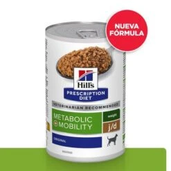 Hill's Prescription Diet Metabolic + Mobility Latas Para Perros -Suministros Para Mascotas atf 607714 enhanced package front 4