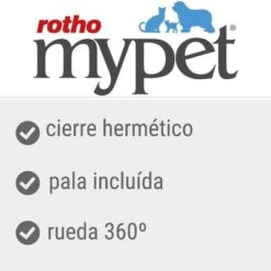 Contenedor De Pienso Rotho MyPet Archie 7 Contenedor De Pienso Rotho MyPet Archie -Suministros Para Mascotas benefits template accesories 1000x1000 int 2 7