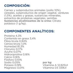 Hill's C/d Prescription Diet Urinary Care Estofado Para Perros -Suministros Para Mascotas bk28465 ongoing ingredient panel es 9