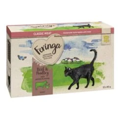 Feringa Classic Meat Menu En Gelatina 12 X 85 G En Sobres -Suministros Para Mascotas feringa classicmeat beefpoultry 12x85g 1000x1000 4