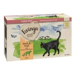 Feringa Classic Meat Menu En Gelatina 12 X 85 G En Sobres -Suministros Para Mascotas feringa classicmeat duckveal 12x85g 1000x1000 6