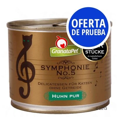 GranataPet Symphonie 6 X 200 G - Pack De Prueba 1 GranataPet Symphonie 6 X 200 G - Pack De Prueba