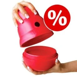 KONG Wobbler Para Snacks -Suministros Para Mascotas kong wobbler juguete interactivo para perros 8