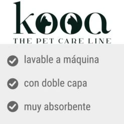 Kooa Deluxe Albornoz De Microfibra Para Perros -Suministros Para Mascotas kooa 1 1 3