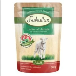 Pack Ahorro Lukullus Bolsitas 24 X 300g -Suministros Para Mascotas lukullus adult mediterran lamm 300g 1000x1000 5 1