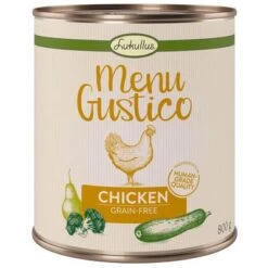 Lukullus Menú Gustico 24 X 800 G - Pack Ahorro -Suministros Para Mascotas lukullus menu gustico chicken 800g 1000x1000 3