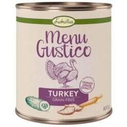 Lukullus Menú Gustico 24 X 800 G - Pack Ahorro -Suministros Para Mascotas lukullus menu gustico turkey 800g 1000x1000 7