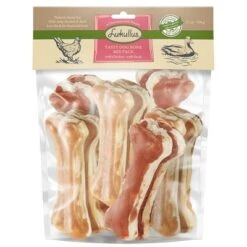 Lukullus Huesos Rellenos Pack XXL 750 G -Suministros Para Mascotas lukullus treat dogbons chickenduck 15cm 1000x1000 1