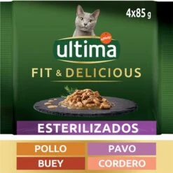 Ultima Cat Sterilized 48 X 85 G Comida Húmeda Para Gatos