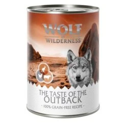 Pack Ahorro Wolf Of Wilderness The Taste Of 12 X 400 G 11 Pack Ahorro Wolf Of Wilderness The Taste Of 12 X 400 G -Suministros Para Mascotas outback 400g 1000x1000 4