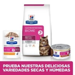 Hill's Prescription Diet Gastrointestinal Biome Con Pollo Sobres Para Gatos -Suministros Para Mascotas pd gibiome cat bk32326m bk31171 bk33731m cross sell es 7