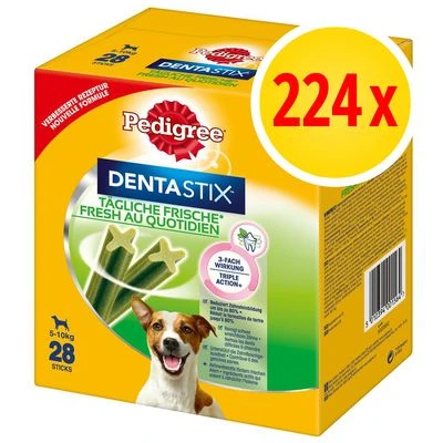 Pack 224 Uds. Pedigree Dentastix Fresh Snacks Para Perros 1 Pack 224 Uds. Pedigree Dentastix Fresh Snacks Para Perros