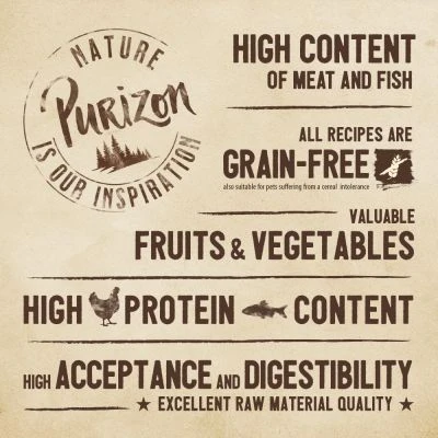 Purizon Adult 6 X 400 G Comida Húmeda Para Gatos, Sin Cereales 3 Purizon Adult 6 X 400 G Comida Húmeda Para Gatos, Sin Cereales - Imagen 3