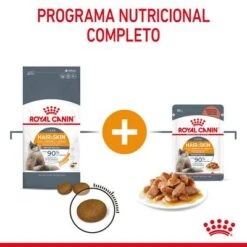 Royal Canin Hair & Skin Care En Salsa 14 Royal Canin Hair & Skin Care En Salsa -Suministros Para Mascotas rc fcn hairskinpouchgravy 8 es es 0