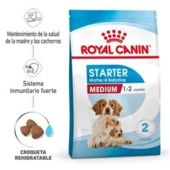 Royal Canin Medium Starter 14 Royal Canin Medium Starter -Suministros Para Mascotas rc spt dry mediumstart mv 1 es es 0