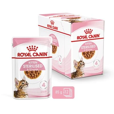 Royal Canin Sterilised Kitten En Salsa 3 Royal Canin Sterilised Kitten En Salsa - Imagen 3