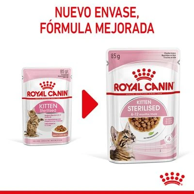 Royal Canin Sterilised Kitten En Salsa 4 Royal Canin Sterilised Kitten En Salsa - Imagen 4
