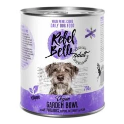 Rebel Belle Adult Comida Vegetariana Y Vegana Para Perros - Pack Mixto -Suministros Para Mascotas rebelbelle adult gf garden 750g 1000x1000 7
