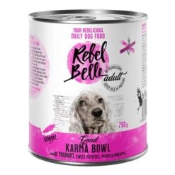 Rebel Belle Adult Comida Vegetariana Y Vegana Para Perros - Pack Mixto -Suministros Para Mascotas rebelbelle adult gf karma 750g 1000x1000 4