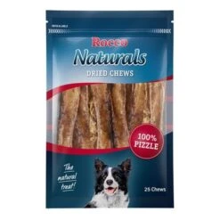 PROMO: 100 Uds. X Rocco Nervio De Buey 12 Cm 8 PROMO: 100 Uds. X Rocco Nervio De Buey 12 Cm -Suministros Para Mascotas rocco driedchews pizzle 25chews 1000x1000 3