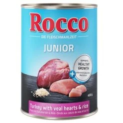 Rocco Junior Pack Ahorro 24 X 400 G -Suministros Para Mascotas rocco junior turkey 400g 1000x1000 4