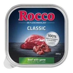 Rocco Classic En Tarrinas 27 X 300 G - Pack Ahorro 20 Rocco Classic En Tarrinas 27 X 300 G - Pack Ahorro -Suministros Para Mascotas rocco schalen classic wild 1000x1000 8