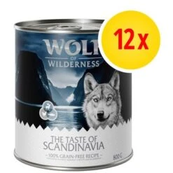 Pack Ahorro Wolf Of Wilderness The Taste Of 12 X 800 G
