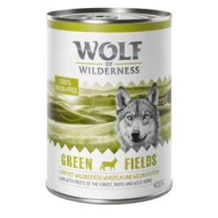 Wolf Of Wilderness 6 X 400 G -Suministros Para Mascotas wow classic greenfield 400g 1000x1000 4