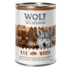 Wolf Of Wilderness 6 X 400 G -Suministros Para Mascotas wow classic oakwoods 400g 1000x1000 7