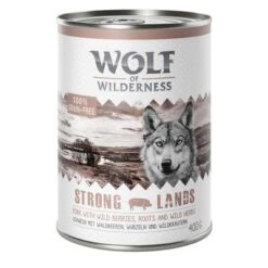 Wolf Of Wilderness 6 X 400 G -Suministros Para Mascotas wow classic stronglands 400g 1 1