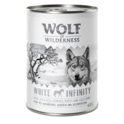 Wolf Of Wilderness 6 X 400 G -Suministros Para Mascotas wow classic whiteinfinity 400g 0 1