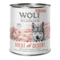 Wolf Of Wilderness Free Range 6 X 800 G 23 Wolf Of Wilderness Free Range 6 X 800 G -Suministros Para Mascotas wow freerange greatdesert 800g 1000x1000 6