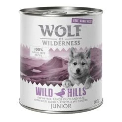Wolf Of Wilderness Free Range 24 X 400 G - Pack Ahorro -Suministros Para Mascotas wow freerange junior wildhills 800g 1000x1000 1 7