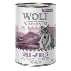 Wolf Of Wilderness Free Range 24 X 400 G - Pack Ahorro -Suministros Para Mascotas wow freerange senior wildhills 400g 1000x1000 1 6