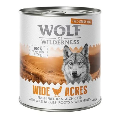 Wolf Of Wilderness Free Range 6 X 800 G 1 Wolf Of Wilderness Free Range 6 X 800 G