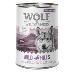 Wolf Of Wilderness Free Range 24 X 400 G - Pack Ahorro -Suministros Para Mascotas wow freerange wildhills 400g 1000x1000 7