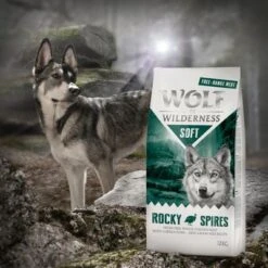 Wolf Of Wilderness Soft Rocky Spire Pollo De Corral Y Pintada -Suministros Para Mascotas wow soft kampagne rocky spires 1000x1000 1 0